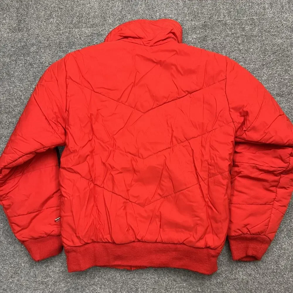 Vintage The North Face Jacket Mens Medium Red Puffer Insulated Made USA 90s